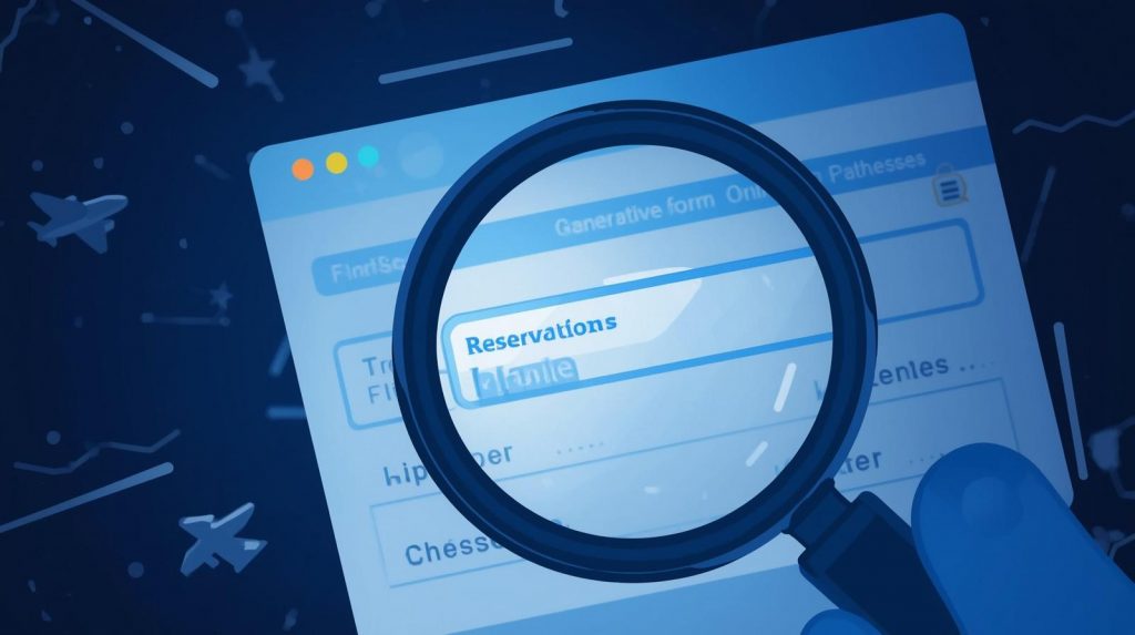 erreur de réservation