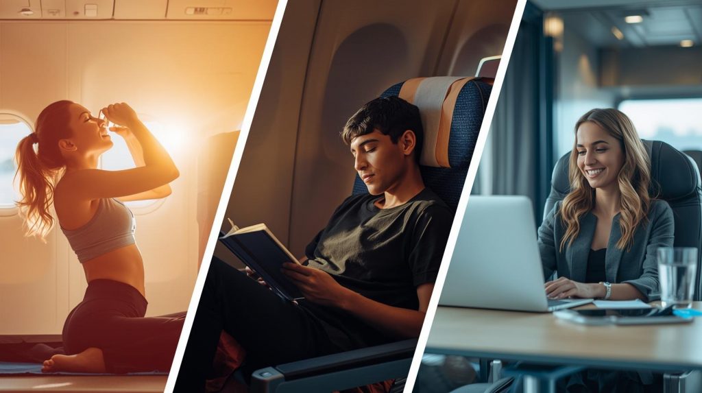 routine anti jet-lag